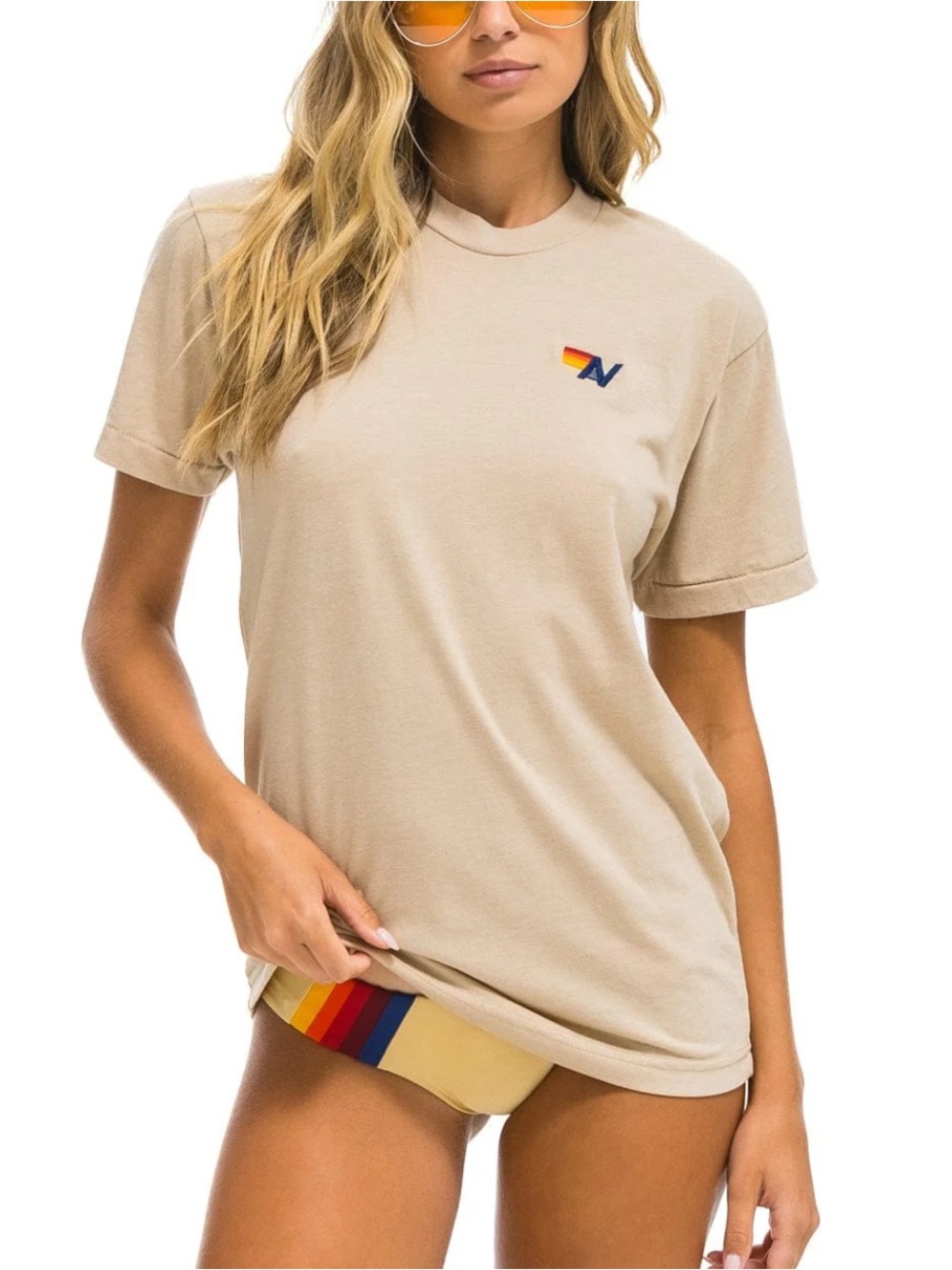 Aviator Nation Sand Basic Tee UNISEX